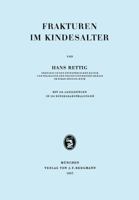 Frakturen Im Kindesalter 3807002405 Book Cover