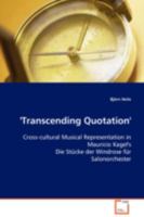 'Transcending Quotation' 3639099990 Book Cover