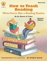 How to Teach Reading When You're Not a Reading Teaching (Kids' Stuff) 0865300003 Book Cover