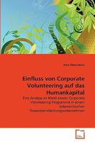 Einfluss von Corporate Volunteering auf das Humankapital 3639355490 Book Cover