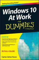 Windows 10 at Work for Dummies 1119051851 Book Cover
