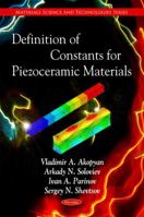 Definition of Constants for Piezoceramic Materials 1608763501 Book Cover