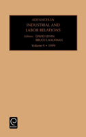 Advances in Industrial and Labor Relations 076230586X Book Cover