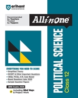 All in One Political Science 12th 9368405980 Book Cover