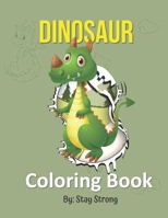 Dinosaur Coloring Book: Dinosaur Coloring Book for kids B08SP45PLQ Book Cover