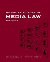 Major Principles of Media Law, 2012 Edition 0495901954 Book Cover