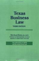 Texas business law 0882892517 Book Cover