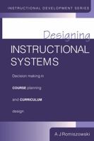 Designing Instructional Systems 0850387876 Book Cover