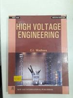 High Voltage Engineering 9389802091 Book Cover