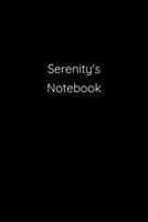 Serenity's Notebook: Notebook / Journal / Diary - 6 x 9 inches (15,24 x 22,86 cm), 150 pages. 1692269038 Book Cover