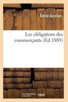 Les Obligations des commerçants 2011928222 Book Cover