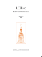 L'Ellisse XV/I, 2020 8891323292 Book Cover