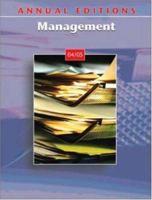 Annual Editions: Management 04/05 0072874414 Book Cover