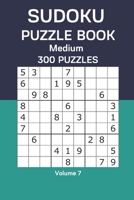 Sudoku Puzzle Book Medium: 300 Puzzles Volume 7 B08CWJ1PTP Book Cover