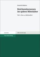 Reichsmunzwesen Im Spaten Mittelalter: Teil 1: Das 14. Jahrhundert 3515096582 Book Cover