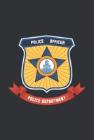 Police Officer Notebook, Fun Play Journal For Boys & Girls: 6x9 Journal for Writing Down Daily Habits, Diary, Notebook, Gag Gift -120 Pages-( Police Book) 1676780831 Book Cover