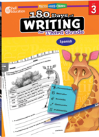 180 Days of Writing for Third Grade (Spanish) : Practice, Assess, Diagnose 1087648734 Book Cover