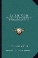 Sacred Odes 112002594X Book Cover