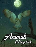 Animal Coloring Book - Adults 30+ Pages B09CRNQDSN Book Cover