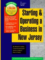 Starting and Operating a Business in New Jersey 1555711405 Book Cover