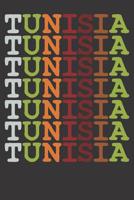 Notebook: Tunisia Shirt Unisia Tunisian Retro Dot Grid 6x9 120 Pages 1081743743 Book Cover