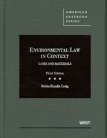 Craig's Environmental Law in Context: Cases and Materials, 3D 0314266070 Book Cover
