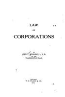 Law of Corporations 102197711X Book Cover