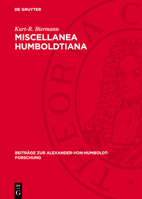 Miscellanea Humboldtiana 3112769120 Book Cover
