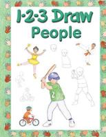 123 Draw People: A step by step drawing guide for young artists 1725150662 Book Cover