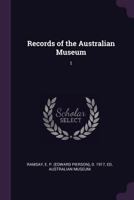 Records of the Australian Museum: 1 1377883019 Book Cover