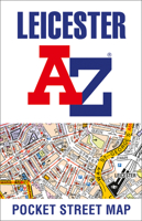 Leicester A-Z Pocket Street Map 0008445249 Book Cover