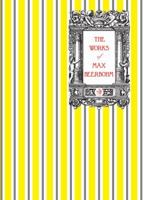 The Works of Max Beerbohm 1517600227 Book Cover