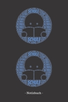 Schule: Notizbuch, Notizblock Kariert, Karierte, Kariertes, Karo-Raster DIN A5, 120 Seiten Notizen, Ideen, Gedanken, Erinnerungen, Termine, Planer, Tagebuch, Organisation 1700671057 Book Cover