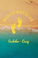 Beach Puzzles - Sudoku - Easy: 240 Easy Level Sudoku Puzzles - Answers Included B08D4F8NXT Book Cover