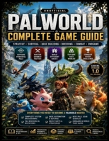 PALWORLD COMPLETE GUIDE: The Complete Strategy Guide to Survival, Base Building, Pal Breeding, Combat, and the World Tree Endgame B0HG9DLLPV Book Cover