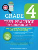 Barron's Core Focus Grade 4: Test Practice for Common Core 1438005156 Book Cover