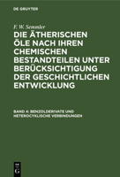 Benzolderivate Und Heterocyklische Verbindungen 3112337611 Book Cover