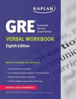 GRE Verbal Workbook (Kaplan Test Prep) 1609789318 Book Cover