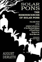 The Reminiscences of Solar Pons 0523006292 Book Cover