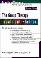 The Group Therapy Treatment Planner (Practice Planners) 047125469X Book Cover