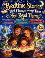 Bedtime Stories That Change Every Time You Read Them: Interactive Illustrated Storybook for Kids Ages 4–8: Choose an Adventure to Match Your Mood and Discover a Different Tale with Each New Reading B0HFGPQ2C8 Book Cover