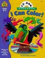 I Can Color Interactive Workbook (I Can Color Interactive Workbook with CD-ROM) 0887435521 Book Cover