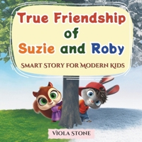 True Friendship of Suzie and Roby: Smart Story for Modern Kids about a Rabbit and a Squirrel for Learning Important Skills | Beautifully Illustrated Educational Children Book (age 4–8) B0DQJYMB8B Book Cover