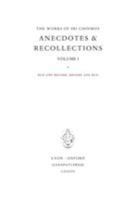 Anecdotes I: Run and become, become and run (21) 1911319116 Book Cover