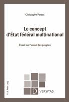 Le concept d'État fédéral multinational 9052016399 Book Cover