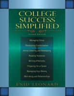 College Success Simplified (2nd Edition) (Longman Simplified Series) 020560496X Book Cover