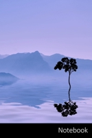 Notebook: Landschaft, Natur, Reflexion, In Den Bergen Notizbuch / pers�nliches Tagebuch / Schreibheft / Logbuch / Tages- oder Trainingsplaner / Vokabelheft / Notizen - 6 x 9 Zoll (15,24 x 22,86 cm, ca 1704355117 Book Cover