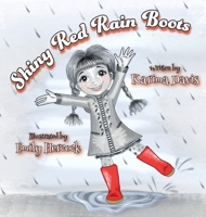 Shiny Red Rain Boots B0C9YSM6S6 Book Cover