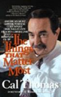 The Things That Matter Most 0060170832 Book Cover