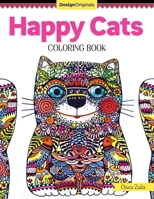 Happy Cats Coloring Book 1497202302 Book Cover